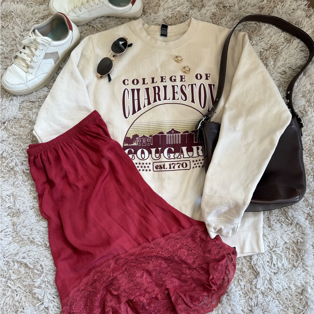 Aerie Red Skirt